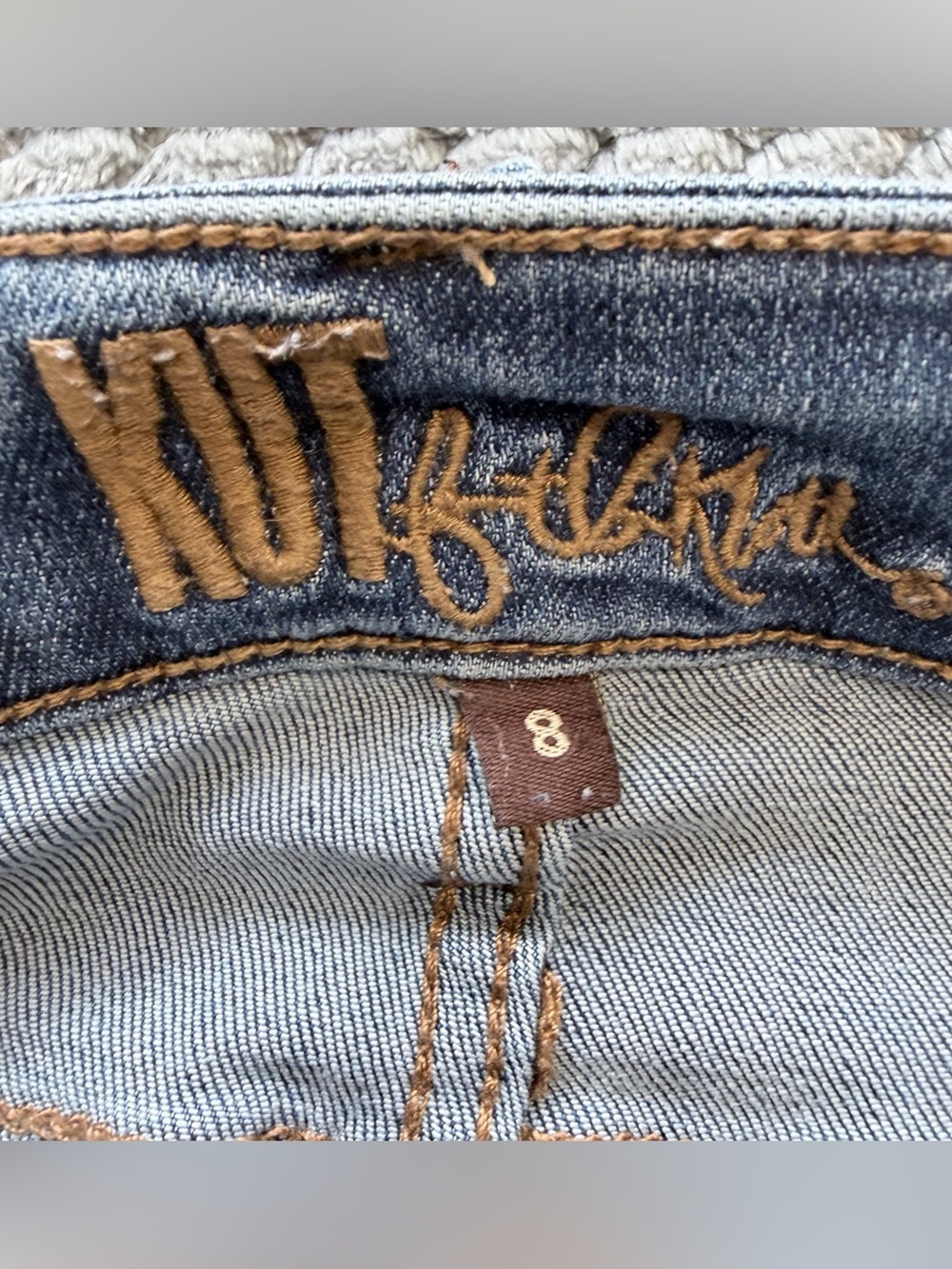 KUT from the Kloth Nicole Cropped Bootcut Jeans Size 8 - Picture 6 of 14